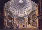 William Hodges The Pantheon,Oxford Street oil painting
